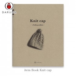 DARUMA(ダルマ) Knit cap  アイテムブック 本 編み物 編み図 パターン ニット キャップ 帽子 毛糸