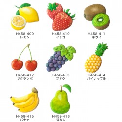 ワッペン アイロン 虫 果物 フルーツ こども 男の子 女の子 Hamanaka(ハマナカ) ふくらむワッペン