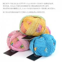 毛糸 輸入 グラデーション / SCHOPPEL(ショッペル) Zauberball Cotton(ザウバーボールコットン)