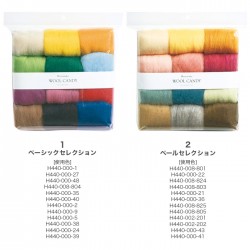 羊毛フェルト 材料 ウールフェルト / Hamanaka(ハマナカ) ウールキャンディ 12色セット